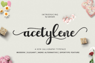 Acetylene Script: A Modern Calligraphy Font for Digital Branding