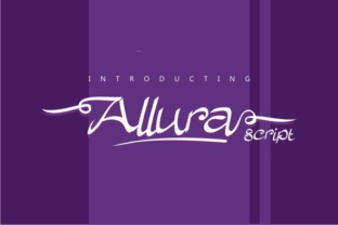 Allura Script: A Modern Calligraphy Font for Spring Creativity