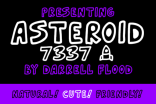 Asteroid 7337: A Fun, Friendly Font for Creative Projects