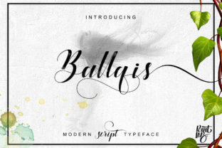 Ballqis: A Script Font That Elevates Your Brand’s Visual Story