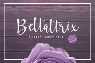 Bellattrix: A Modern Script Font for Web Design