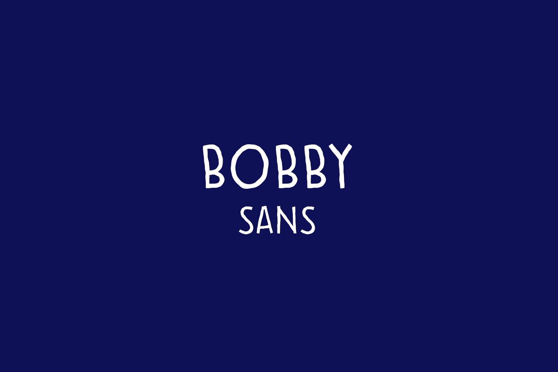 Bobby: A Charming Handwritten Font for Creative Projects