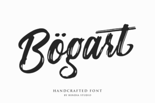 Bogart: A Fresh Script Font for Editorial Design
