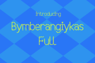 Bymberangiykas Full for Creative Branding and Playful Designs