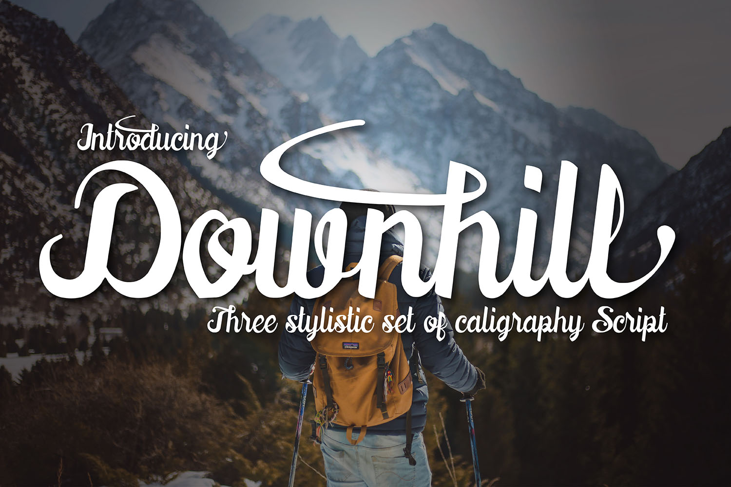 Downhill: A Modern Script Font for Digital Branding