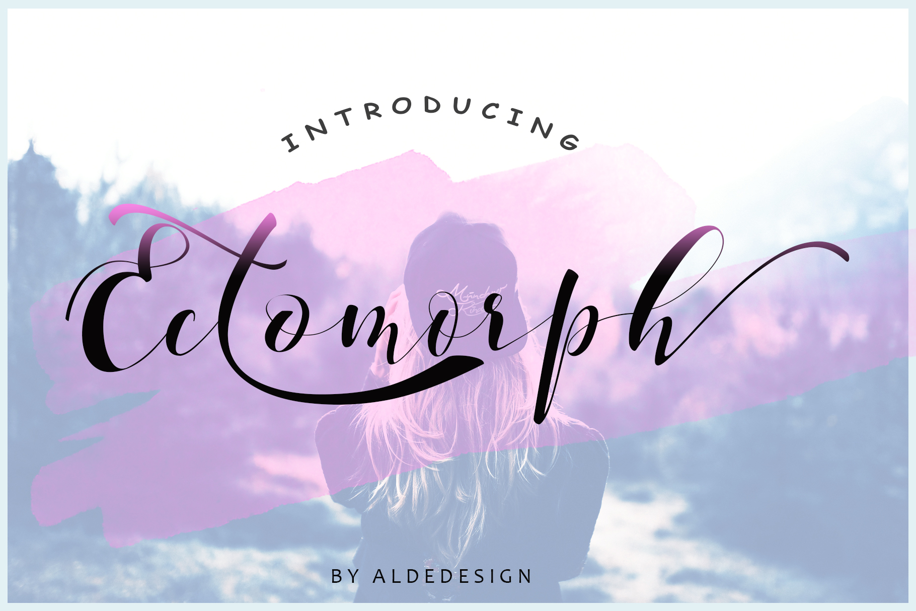 Ectomorph Font: A Modern Handwritten Script for Design Projects