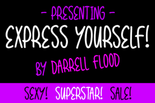 Express Yourself Font for Bold Visual Storytelling