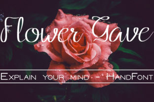 Flower Grave Script Font for Web and Digital Design