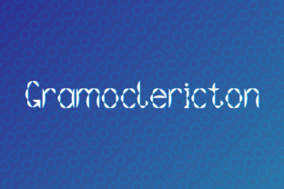 Gramoclericton: A Playful Font for Creative Projects