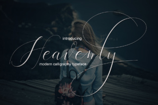 Heavenly Script Font for Modern Web Design