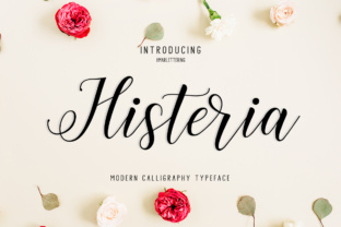 Histeria Script: A Handwritten Font for Creative Makers