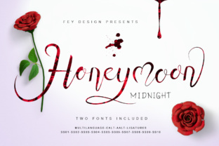 Honey Moon Midnight Font for Professional Branding