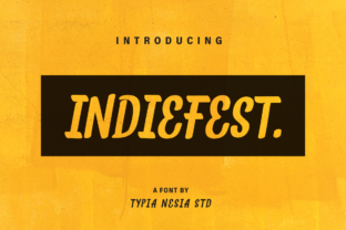 IndieFest: A Stylish Sans Serif Font for Modern Editorial Design
