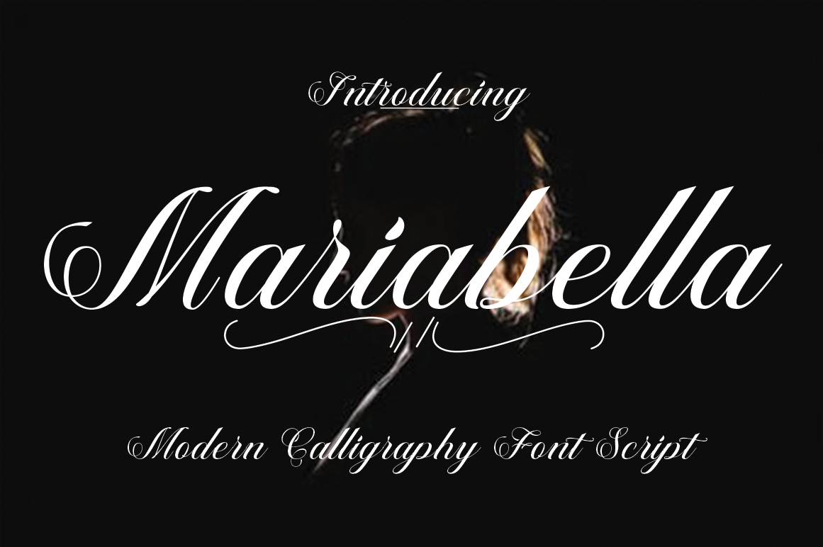Mariabella: A Script Font for Elegant Editorial Design