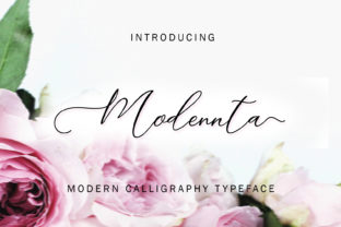Modennta Script for Handmade Creations and Branding