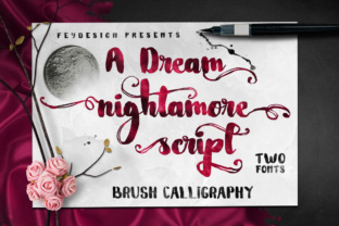 Nightamore Font: A Stylish Script Handwritten Choice