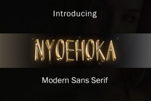 Nyoehoka: A Vibrant Sans Serif Font for Modern Web Projects