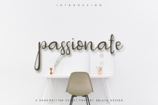 Passionate Script Font for Modern Web Design
