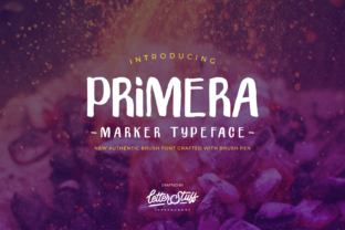 Primera Brush Free Typeface for Editorial Design