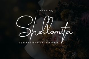 Shellomita: A Modern Script Font for Handmade Creations