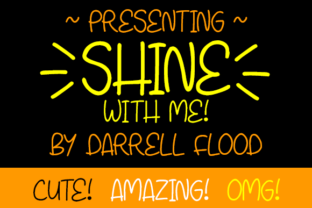 Shine with Me: A Bright Script Font for Editorial Design