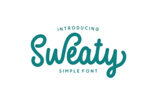 Sweaty Script Font for Bold Campaign Designs