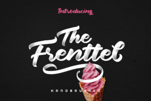 The Frenttel: A Gorgeous Cursive Script Font for Business Branding