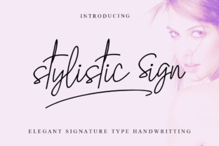 The Stylistic Sign: A Feminine Handwritten Font for Modern Branding