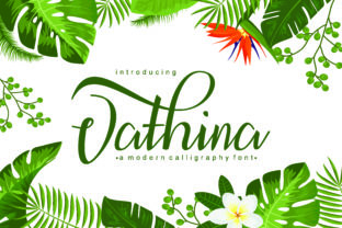 Vathina Font Download: Elegant Script for Design Projects